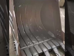 Kazı makinesi ağır yüklü kaya kazma kova Q355B 20T için - 100T Kazı makinesi backhoe