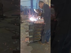 Fabrika kazık makinesi arazi temizleme rakları 1 - 100 ton kazık makinesi çubuk rakı Q345 / NM400