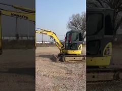 Kullanılmış Komatsu PC35 Mini Kazı makinesi Sertifikalı Bakım İnşaat Müzelliği