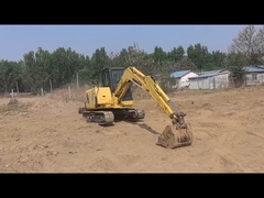 İşlem Ağırlığı 5300kg 5 Ton Kullanılmış Komatsu Mini İşletme Ekskavatörü