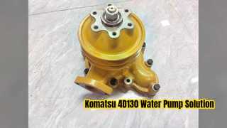 Komatsu 4D130 Su Pompası 6114 61 1101 Motor Yedek Parçaları