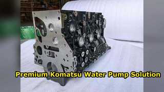 Komatsu 4D130 Su Pompası 6114 61 1101 Yüksek Kaliteli Parçalar