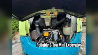 İkinci El Mini Ekskavatör Satışı Güvenilir 6 Tonluk Kazıcı