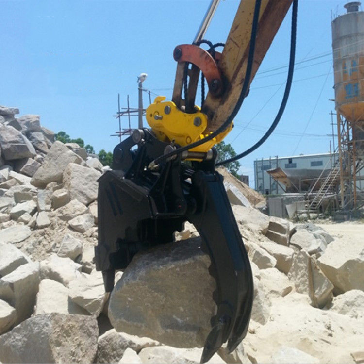 Yükleme ve boşaltma kazıcı kova parmak klemesi mekanik mini büyük kova parmak DH55 için kullanılır