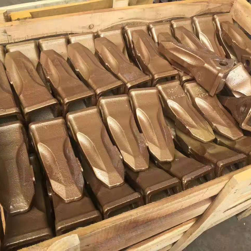 2.5cm Yükseklik Alaşımlı Çelik Kazıcı kova Dişleri Sıkı Kalpli kova dişleri