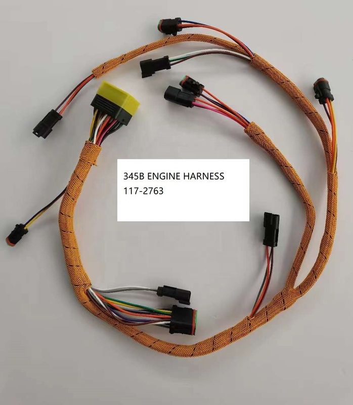 Kazı makinesi hattı C6.4 C13 345d C4.4 345B 117-2763 145-0176 Motor Kablolama Bağlantısı