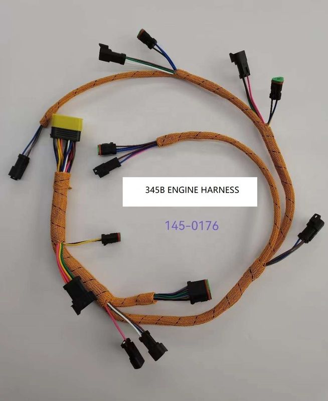 Kazı makinesi hattı C6.4 C13 345d C4.4 345B 117-2763 145-0176 Motor Kablolama Bağlantısı