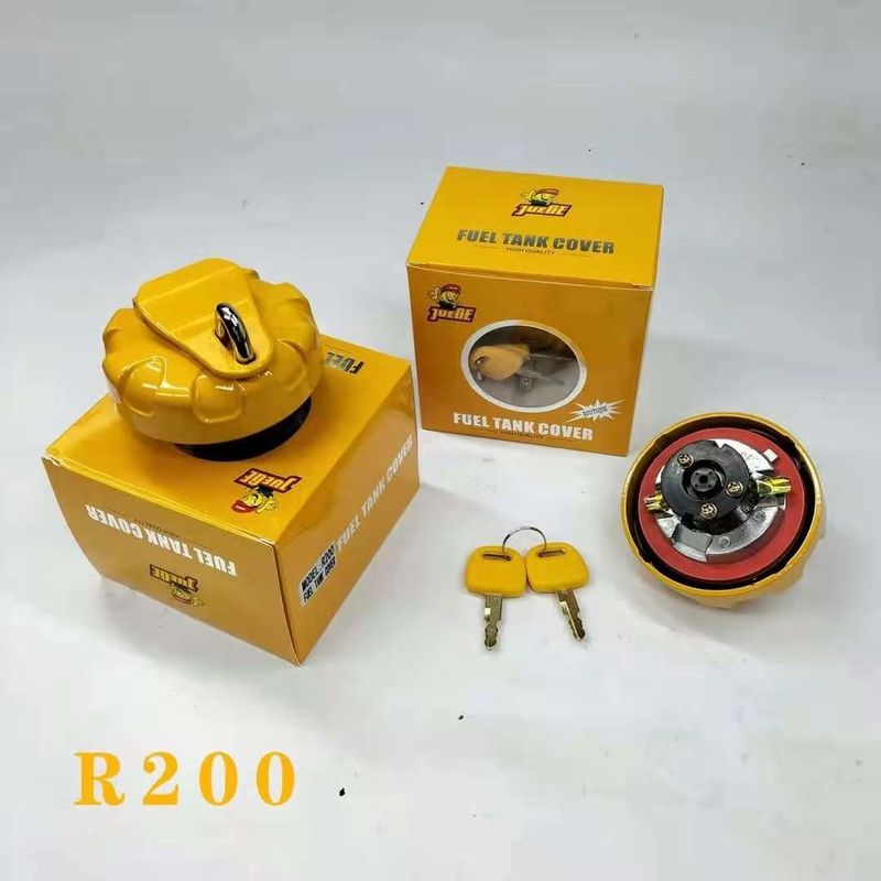 Sarı kazıcı yakıt tankı kapağı 7X-7700 349-7059 3497059 7X7700 Yakıt kapağı