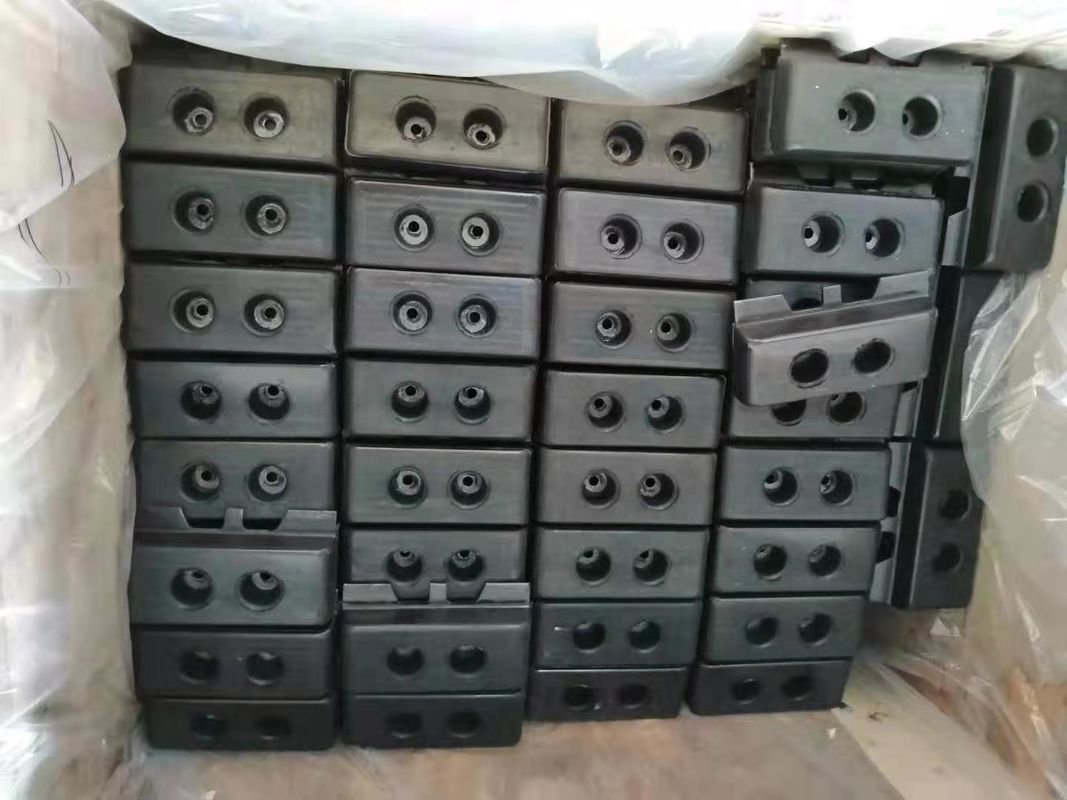 450mm/600mm PC30 PC40 PC45 PC60 PC75 kazıcılar için Bolt-on Kauçuk Track Yastıkları