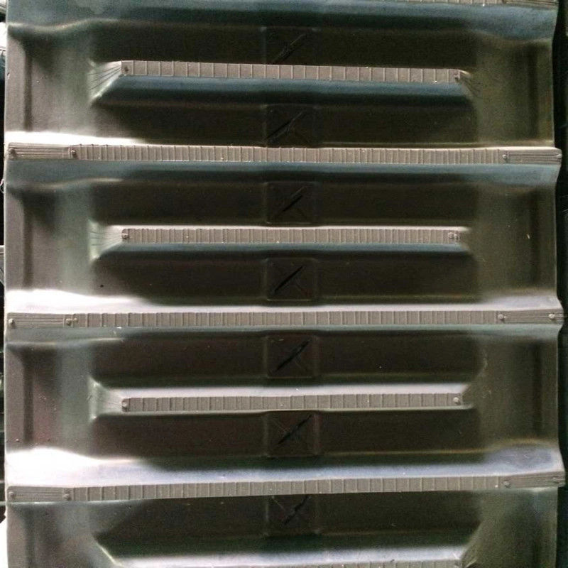 450mm/600mm PC30 PC40 PC45 PC60 PC75 kazıcılar için Bolt-on Kauçuk Track Yastıkları