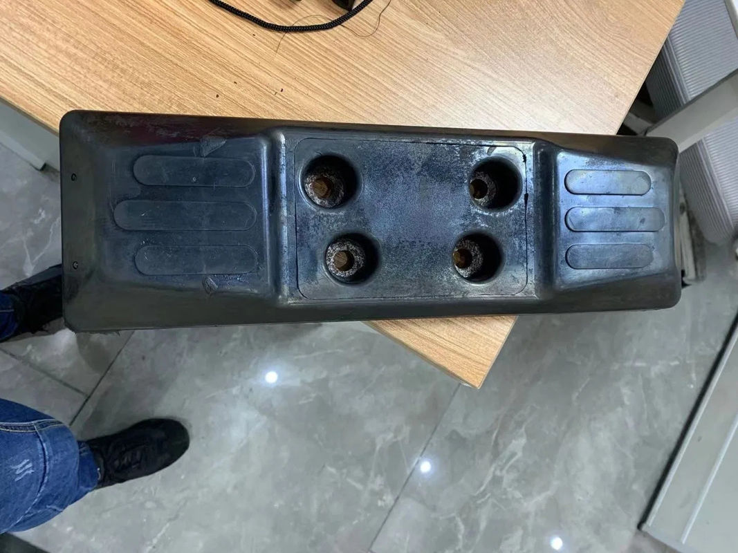 Kauçuk Crawler Track Kauçuk Track Pad/board Polyurethane Grousers Excavators için ayakkabılar