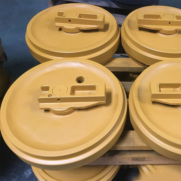 Pc20 Pc30 Pc40 Pc50 Pc55 Pc60-6 Pc100-5 Pc120 Pc200-5 mini kazıcı alt arabası için yedek parçalar Ön Kauçuk Idler Wh