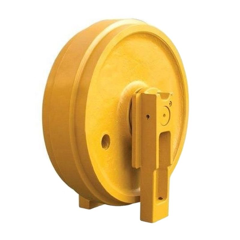 Mini kazıkçı tekerlekli buldozer parçaları için ön ray idler assy kauçuk idler js220 pc20 pc60 pc200 pc300 ex120-2 js220