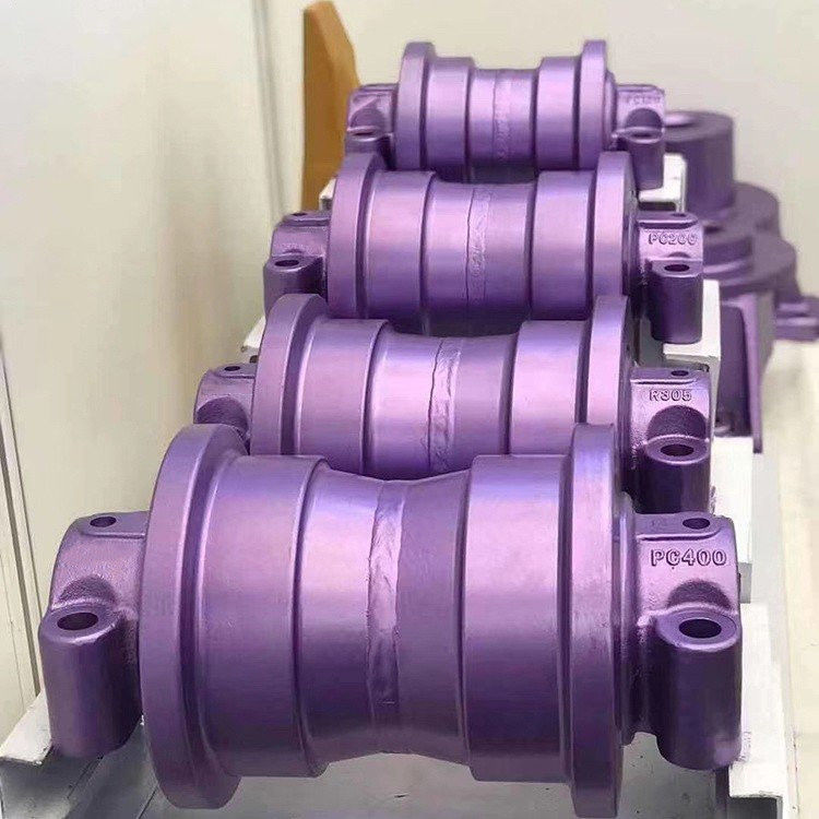 mini kazıcı alt arabası yedek parçaları d50 pc20 pc200 pc400 ağır iş rayları yuvarlaklar alt üst yuvarlak assy