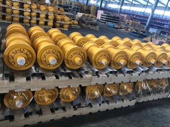 mini kazıcı alt arabası yedek parçaları d50 pc20 pc200 pc400 ağır iş rayları yuvarlaklar alt üst yuvarlak assy