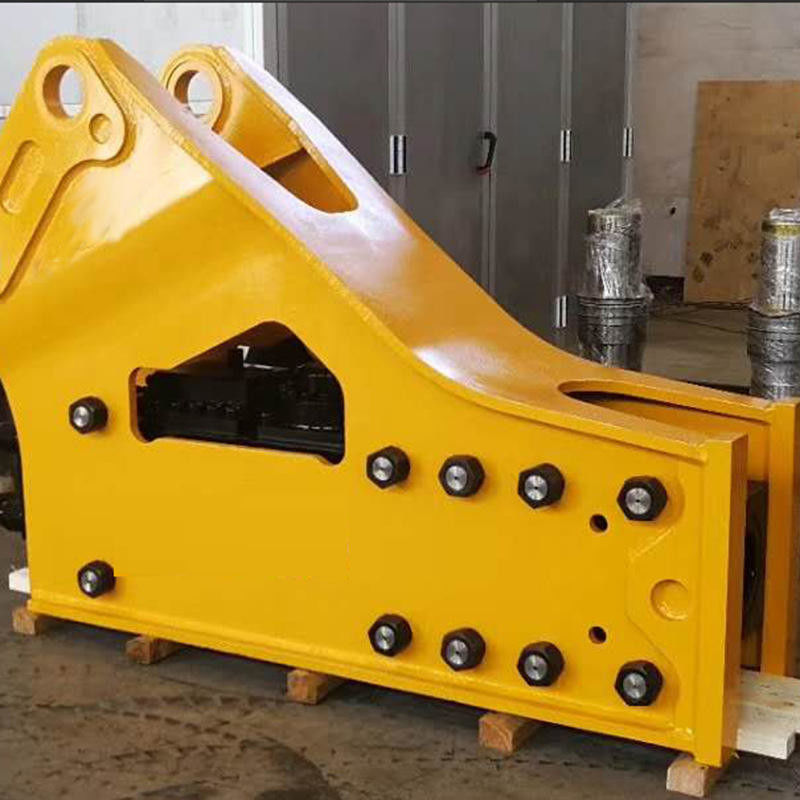 1.2 - 55 ton Kazı makinesi Bağlantıları Çimento Yolu Hidrolik Kazı makinesi Taş kırıcı