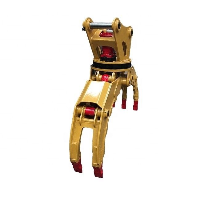 CAT320 330 336 için kazıcı Hidrolik Yakalama 360 Derece Döner Kaya Yakalama
