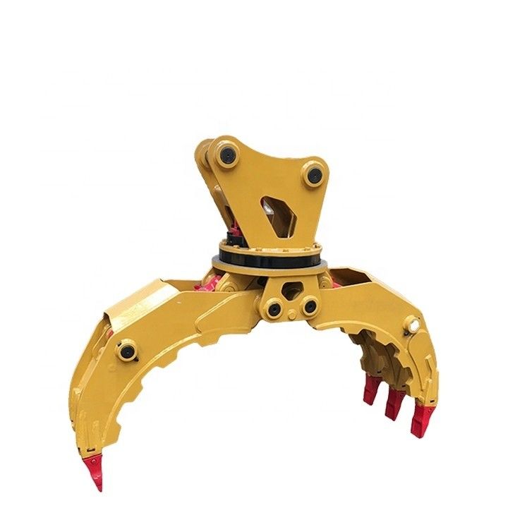 CAT320 330 336 için kazıcı Hidrolik Yakalama 360 Derece Döner Kaya Yakalama