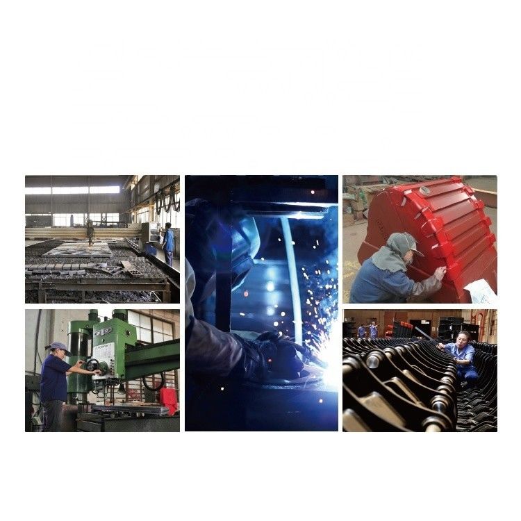 CAT320 330 336 için kazıcı Hidrolik Yakalama 360 Derece Döner Kaya Yakalama
