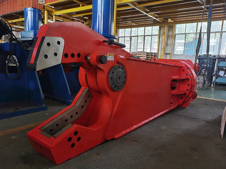 Metal çelik atık inşaat hurda çelik kesici hidrolik dönen Olecranon kesici kazıcı için