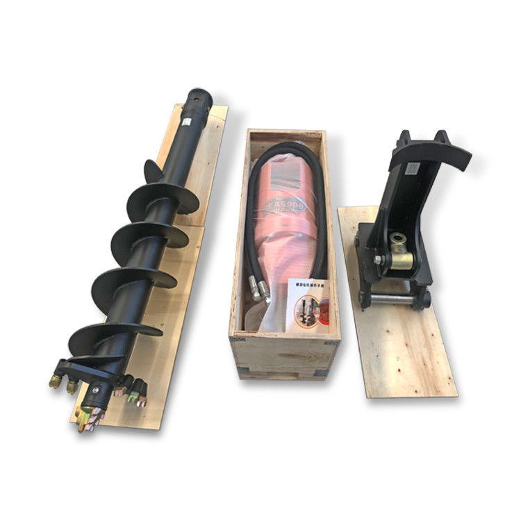Hydraulic Ground Earth Auger Drill For Excavator Skid Steer Backhoe Loader Crane (Hidrolik Toprağı Çekici)