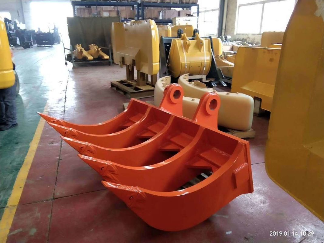 Özelleştirilebilir kazıcı eklentileri Arable Toprak Harrow kova Multitooth Rake kovası Excavato için