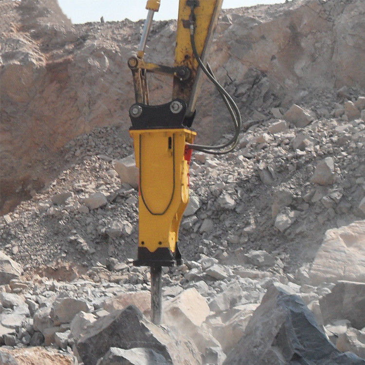 Kazı makinesi Bina Beton Kaya Çekici Çekici Çekmeç Hyundai Hidrolik Çekiç