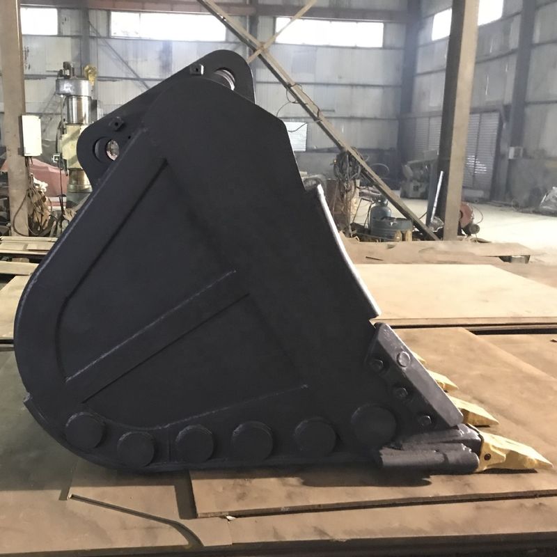 Kazı makinesi ağır yüklü kaya kazma kova Q355B 20T için - 100T Kazı makinesi backhoe