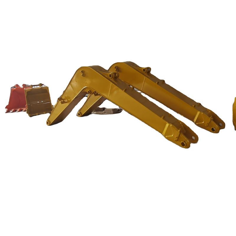 Q355B Q690 Ekskavatör Uzun Uzaylı Boom Excavator Extension Arm For Pc120 Pc200 Cat 320
