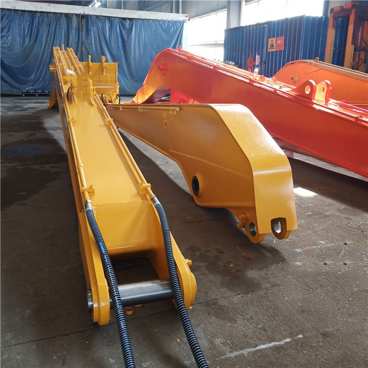 Özelleştirilebilir İki Bölümlü Üç Bölümlü 12-45 Metre Ekskavatör Genişletilmiş Kol Backhoe Kol Uzun Boom Ve Silindir Ekskavatörü