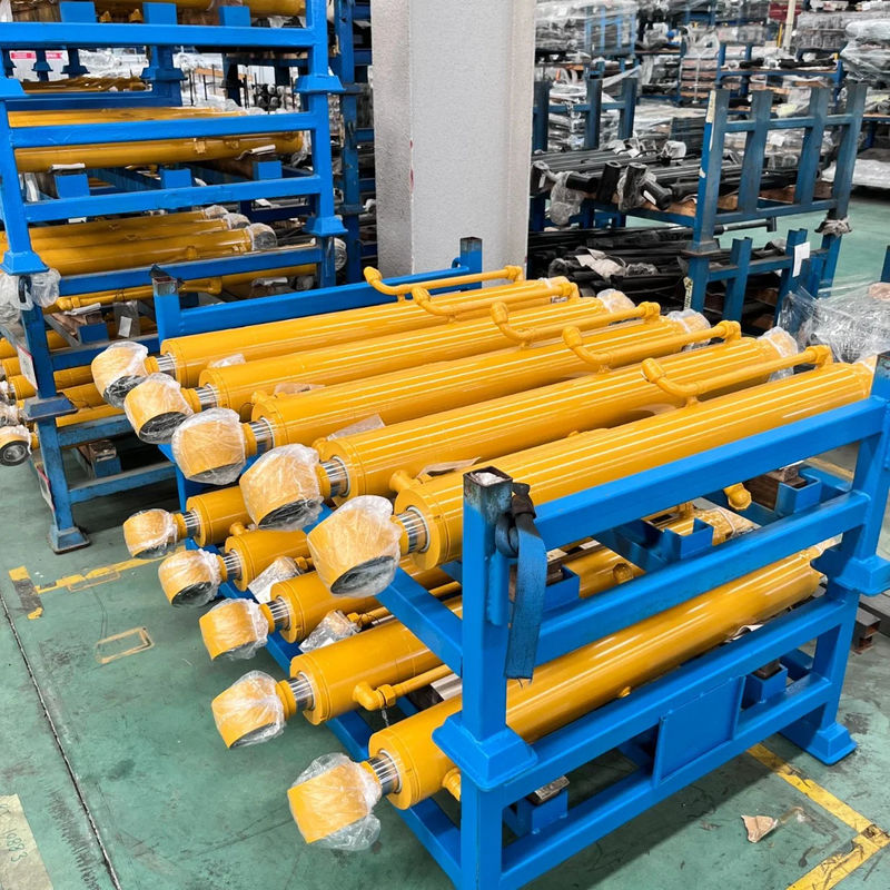 Komatsu Kobelco kazıcı için kullanılan hidrolik kazıcı Boom Silindir Kol Silindir kova silindir