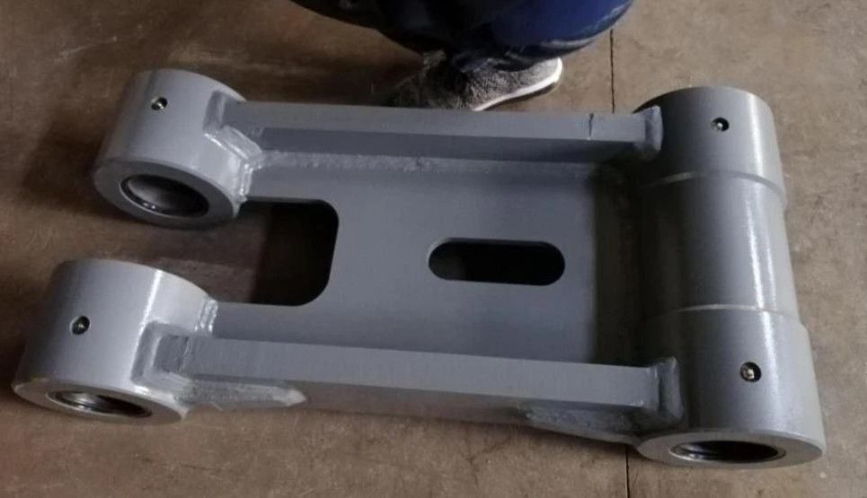 ZX200 ekskavatör kova H bağlantısı 1027222 Ağır Ekipman ZX120 ZX330 ZX450 Ekskavatör kova bağlantısı Bushing ile 8076541
