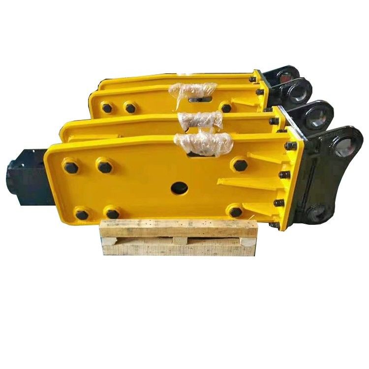 Ekskavatör kırıcı hidrolik yığma çekici 75 mm kırma taşı çekici kazık için kullanılan çiseleme