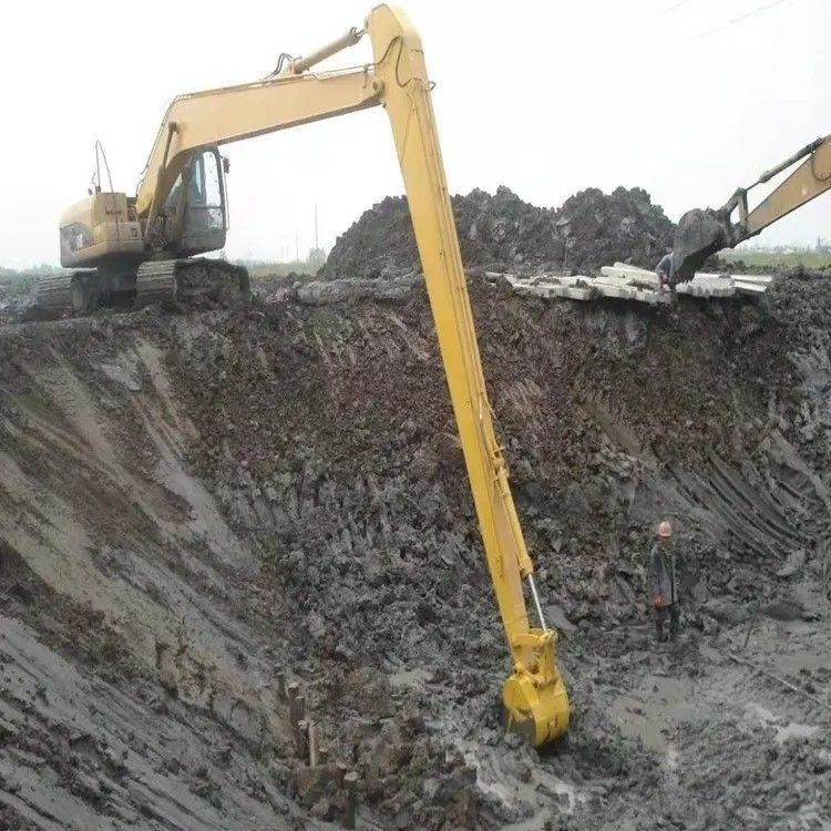 Uzun Uzaylı Boom Tünel Kol Boom Q355B 6-50 tonluk kazık makinesi için kullanılır