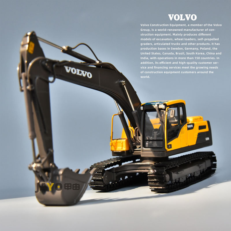 VOLVO Volvo EC220DL alaşım kazıcı modeli orijinal mühendislik aracı simülasyon kazıcı süslemeleri