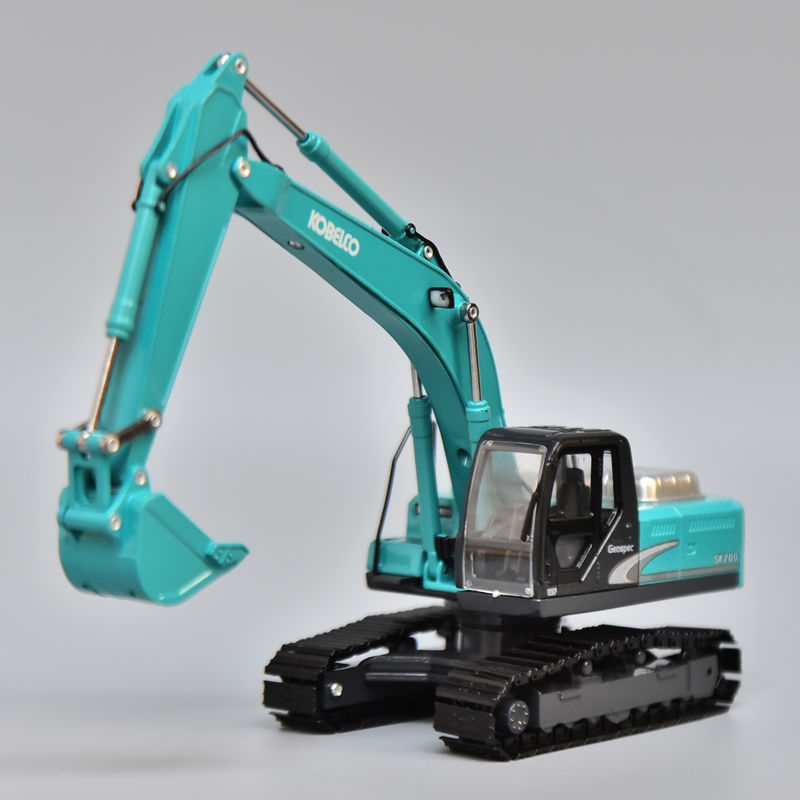 Ekskavatör modeli KOBELCO orijinal simülasyon metal alaşım araba Shinko SK200 dekorasyon oyuncak değil