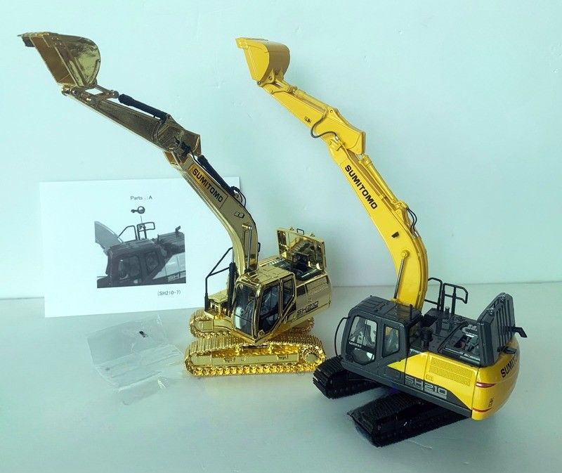 Sumitomo SH210-7 Ekskavator Alloy Diecast Model 1 50 Ölçekli Koleksiyonel İnşaat Aracı
