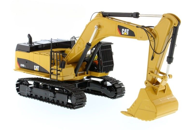 CAT 374D L Ekskavator Diecast Model 1/50 Ölçek Alloy İnşaat Aracı Oyuncağı 85274