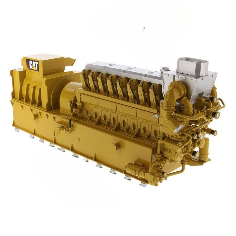 CAT CG260-16 Generator Set 1/25 Scale Diecast Alloy Motor Model Koleksiyon Oyuncağı