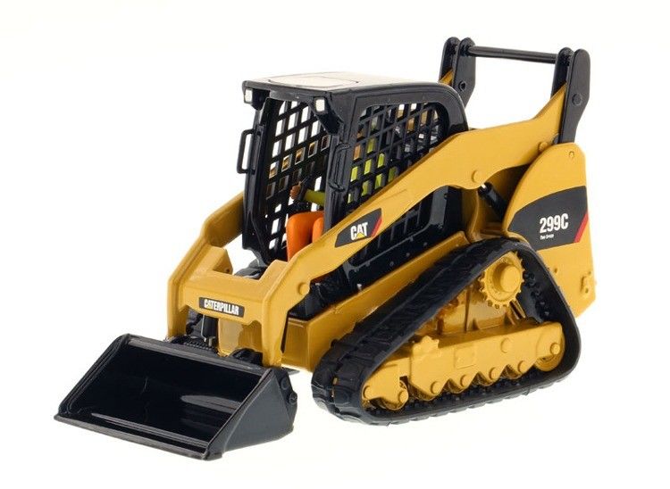 Çok ayrıntılı CAT 299C Kompakt Çizgi Yükleyici Alaşım Diecast Model 1/32 Ölçek 85226