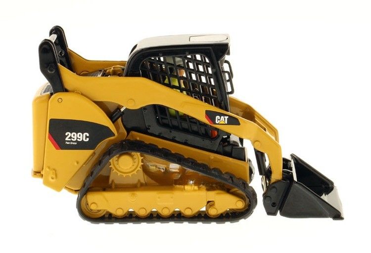 Çok ayrıntılı CAT 299C Kompakt Çizgi Yükleyici Alaşım Diecast Model 1/32 Ölçek 85226