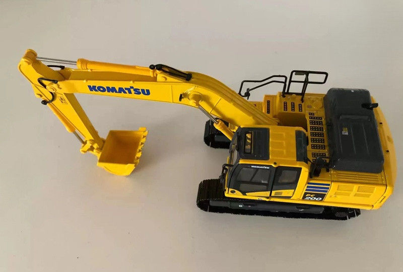KOMATSU PC200-11MO 143 Ölçekli Dökme Alaşım Ekskavatörü Modeli Sınırlı Koleksiyoncu Kopyası