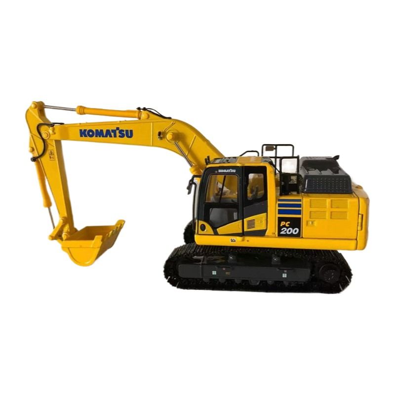 KOMATSU PC200-11MO 143 Ölçekli Dökme Alaşım Ekskavatörü Modeli Sınırlı Koleksiyoncu Kopyası