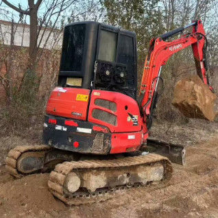 Kullanılmış VIO35 Mini Ekskavatör 3.5 Ton Düşük Saat Tam Hizmet Tarihi Kullanım