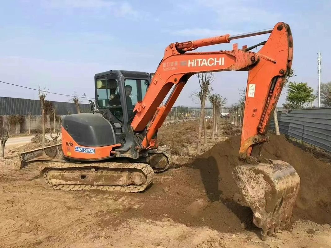 Kullanılmış Hitachi ZX60-3F Mini Kazıcı 6 Ton Az Saat Tam Servis İnşaat Mayecilik