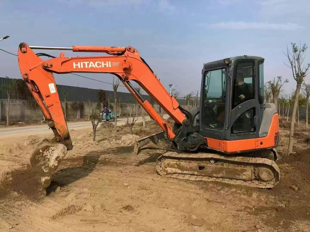 Kullanılmış Hitachi ZX60-3F Mini Kazıcı 6 Ton Az Saat Tam Servis İnşaat Mayecilik