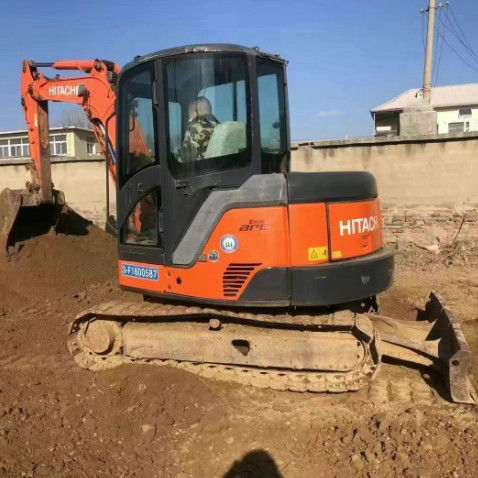 Kullanılmış Hitachi ZX65U Mini Kazı makinesi 6,5 Ton İnşaat Müzelliği için Düşük Saatler
