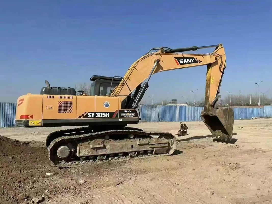Kullanılmış SANY 305H Ekskavatör 30 5 Ton Kapasite Hizmet Tarihi Madencilik İnşaat Yer taşımacılığı