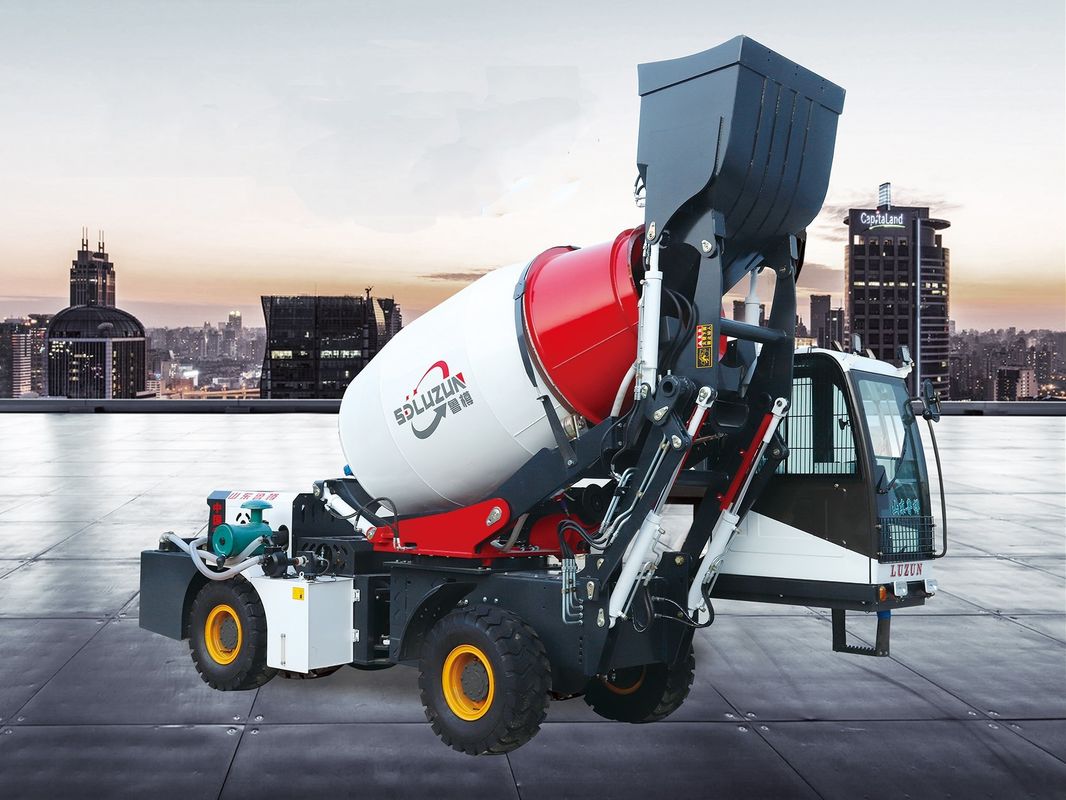 Luzun 8m3 Hazır Karıştırma Beton Karıştırıcı Kamyon Dizel Motor CE ISO Sertifikalı Yüksek Performans