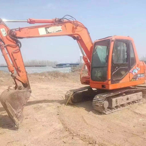 Kullanılmış Doosan DH80 Mini Ekskavatörü 8 Ton Kapasite CE ISO Çiftlik Kullanımı için